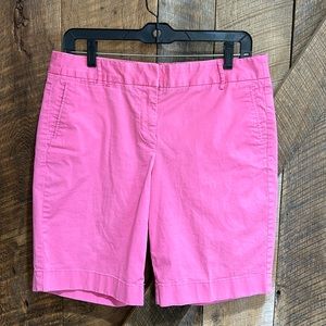J Crew stretch summer weight chino shorts size 8